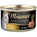 Finnern GmbH & Co. KG Miamor Cat Filet konzerva tuňák+sýr v želé 100g