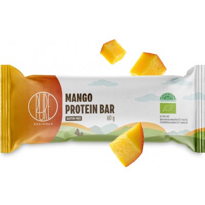 BrainMax Pure Protein Bar Proteinová tyčinka Marcipán BIO 60 g – Zboží Mobilmania