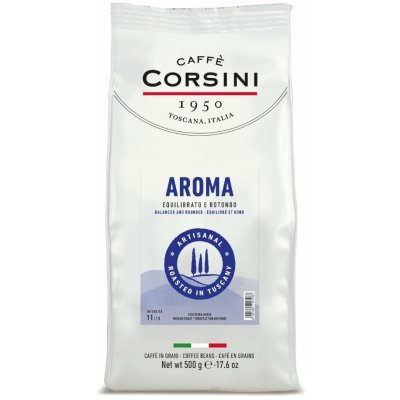 Caffé Corsini Toscana Aroma zrnková 0,5 kg – Hledejceny.cz