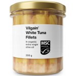 Vilgain Makrela filety v bio extra panenském olivovém oleji 190 g – Sleviste.cz