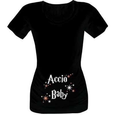 Tričko s potiskem Accio Baby dámské Černá
