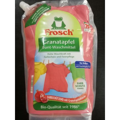 Frosch gel na praní Granátové jablko 1,8 l – Zboží Mobilmania