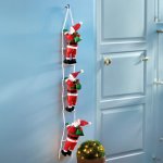 Die moderne Hausfrau Dekorace Santa Claus, trio š 12 × v 93 cm – Hledejceny.cz
