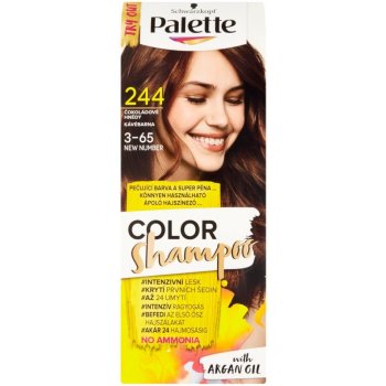 Pallete Color Shampoo 244/3-65 čokoládově hnědý