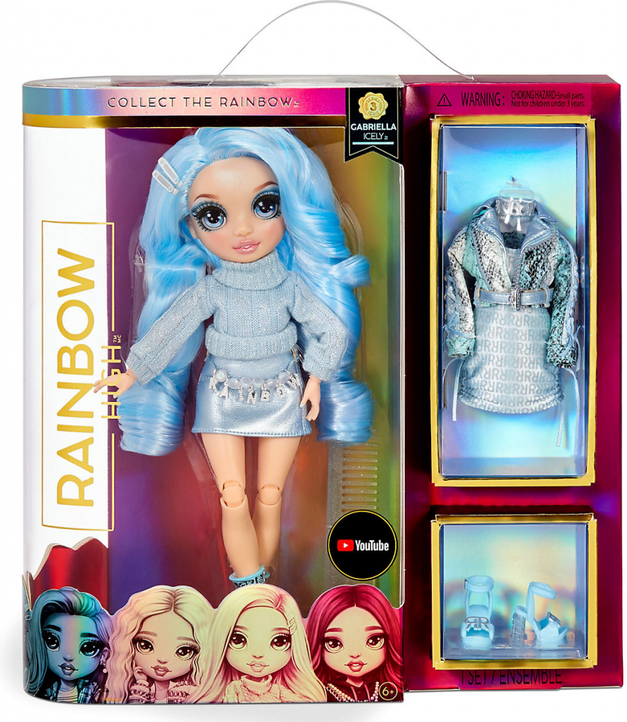 MGA Rainbow High CORE Fashion Doll- Ice