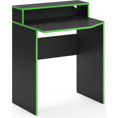 Vicco Stůl pro hraní Kron, 70 x 60 cm, Černá/zelená – Zboží Mobilmania