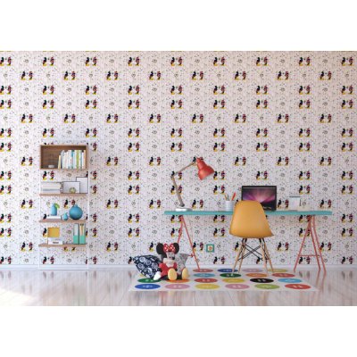 AG Design WPD-9733 vliesová tapeta na zeď Mickey Mouse, rozměry 0,53 x  10,05 m — Heureka.cz