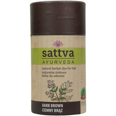 Sattva Dark brown henna tmavě hnědá 150 g