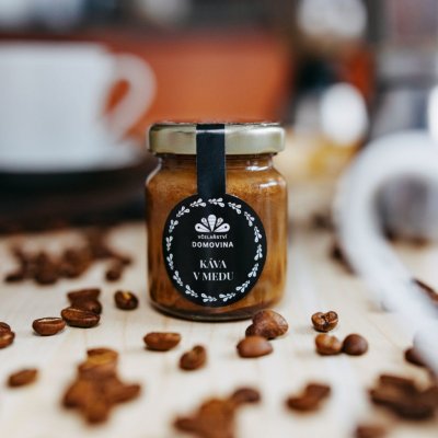 Včelařství Domovina Med s kávou 70 g – Zboží Dáma