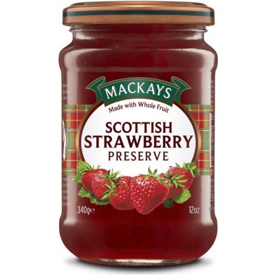 Mackay's Džem jahodový se šampaňským 340 g – Zboží Dáma