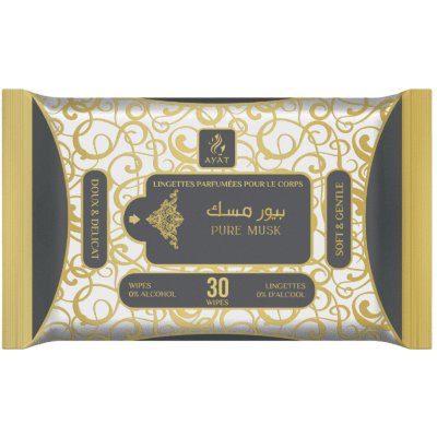 Ayat Parfémované ubrousky PURE MUSK 30 ks – Hledejceny.cz