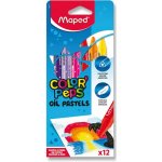 Maped Olejové pastely ColorPeps Oil Pastels 12 barev – Zboží Mobilmania