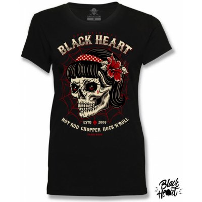 BLACK HEART SARINA Černá – Zboží Mobilmania