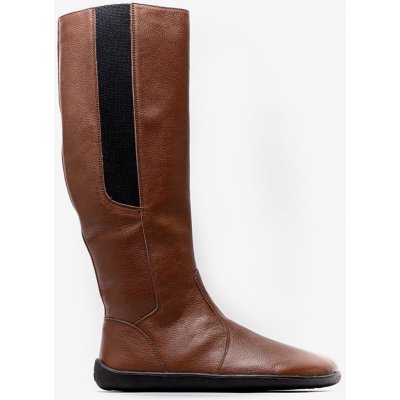 Be Lenka Sierra Barefoot kozačky dark chocolate – Zboží Mobilmania