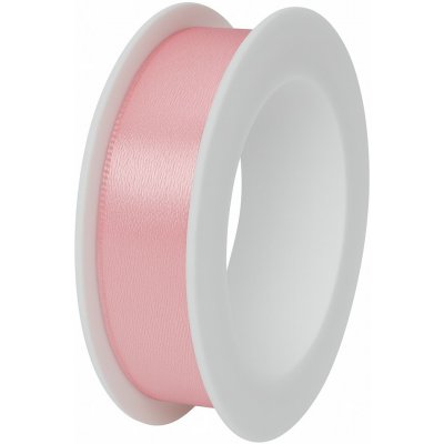 Stuha saténová světle růžová 15mm x 3m (6,-Kč/m) – Sleviste.cz