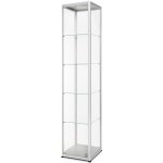 Jansen Display Skleněná produktová vitrína VR2 - 400x2000x400mm, LED osvětlení, 400 x 2000 mm – Zboží Živě