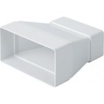 Den Braven Článek přechodový koleno 90° Ø 125 mm 150 × 75 mm bílá – Sleviste.cz