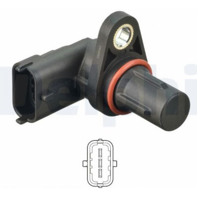 Snímač, poloha vačkového hřídele DELPHI SS12298-12B1 – Zboží Mobilmania