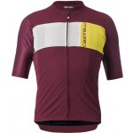 Castelli Prologo 7 Jersey Bordeaux/Ivory-Passion Fruit – Zboží Dáma
