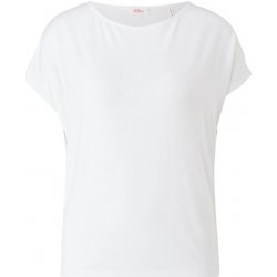 s.Oliver dámské volné triko bez rukávů bílé
