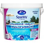Sparkly POOL Chlorové tablety 5v1 multifunkční Maxi 10 kg – Zboží Dáma