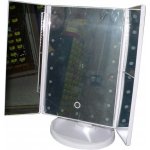 Verk 15473_B kosmetické zrcátko 22 LED USB bílá – Zboží Dáma