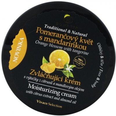 Vivaco Body Tip Pomerančový květ s mandarinkou krém na obličej a tělo 200 ml – Sleviste.cz