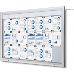 Jansen Display venkovní vitrína typu T LED osvětlení 21 x A4 – Zboží Dáma