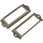 Jmenovka na dveře 83 x 30 mm - Antique – Sleviste.cz