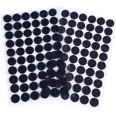 Suchý zip samolepicí kolečka Ø15 mm Barva: modrá tm. – Zboží Mobilmania