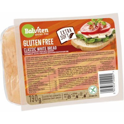 Balviten Classic white bread 190g – Zboží Dáma