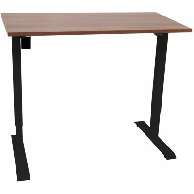 PROFIdesk Mars černá podnož 138 x 70 x 2,5 cm ořech H3734 – Zbozi.Blesk.cz