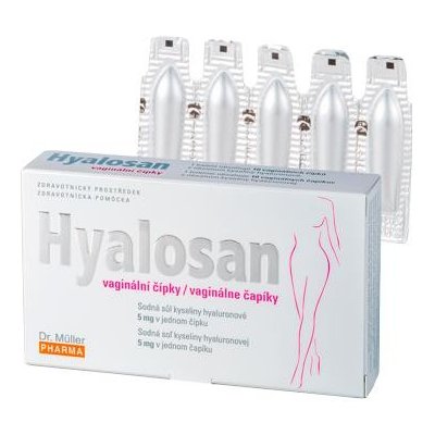 DR.MULLER Hyalosan vaginální čípky 10č. – Hledejceny.cz