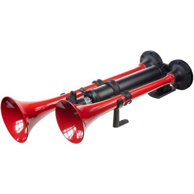 2-tónová fanfára 600mm, červená, 24V bez kompresoru – Hledejceny.cz