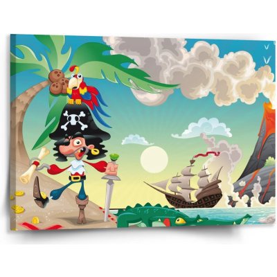 Sablio Obraz Pirát - 150x110 cm – Hledejceny.cz