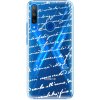 Pouzdro a kryt na mobilní telefon Honor iSaprio Handwriting 01 Honor 9X bílé