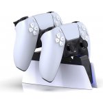 FIXED Nabíjecí stanice pro PlayStation 5, PS5, nabíječka pro dva LED pady – Zboží Živě