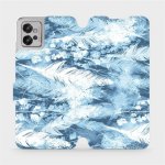 Mobiwear Motorola Moto G32 - M058S Světle modrá horizontální pírka – Zboží Živě