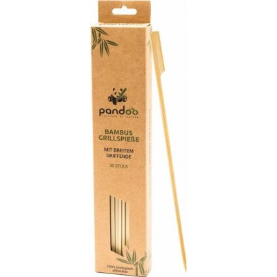 Pandoo Bambusové grilovací jehly na špíz široké 30 ks – Zboží Dáma