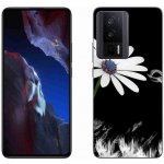 Pouzdro mmCase Gelové Xiaomi Poco F5 Pro - bílá květina – Zboží Živě