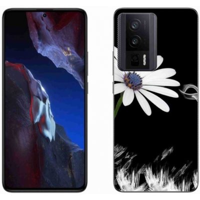 Pouzdro mmCase Gelové Xiaomi Poco F5 Pro - bílá květina – Zboží Živě