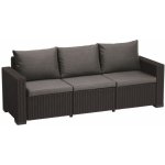 ALLIBERT MOOREA Pohovka 199 x 68 x 72 cm, grafit/šedá 17196779 – Zboží Dáma ALLIBERT MOOREA Pohovka 199 x 68 x 72 cm, grafit/šedá 17196779 – Zboží Dáma