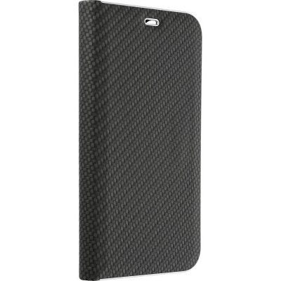 Pouzdro Forcell LUNA Book Carbon Xiaomi Redmi 12C černé