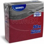 Wimex ubrousky Premium dekor R bordové 50ks 40x40cm – Sleviste.cz