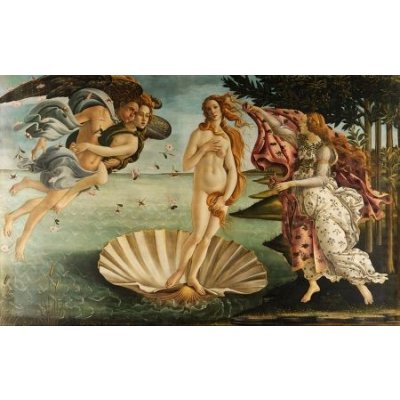 S. Botticelli - Zrození Venuše 60 cm x 95 cm – Hledejceny.cz