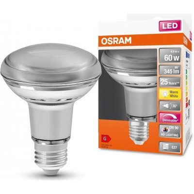 OSRAM 4058075620322 LED stmívatelná žárovka E27 4,8 W SUPERSTAR, teplá bílá – Zboží Živě