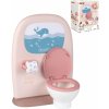 Výbavička pro panenky SMOBY Baby Nurse Toaleta WC s koupelnou herní set pro panenku miminko