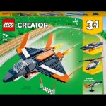 LEGO® Creator 31126 Nadzvukový tryskáč – Zboží Živě