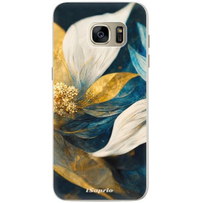 Pouzdro iSaprio - Gold Petals - Samsung Galaxy S7 Edge – Zbozi.Blesk.cz