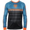 Cyklistický dres Mondraker Enduro/Trail long black/petroleum/orange